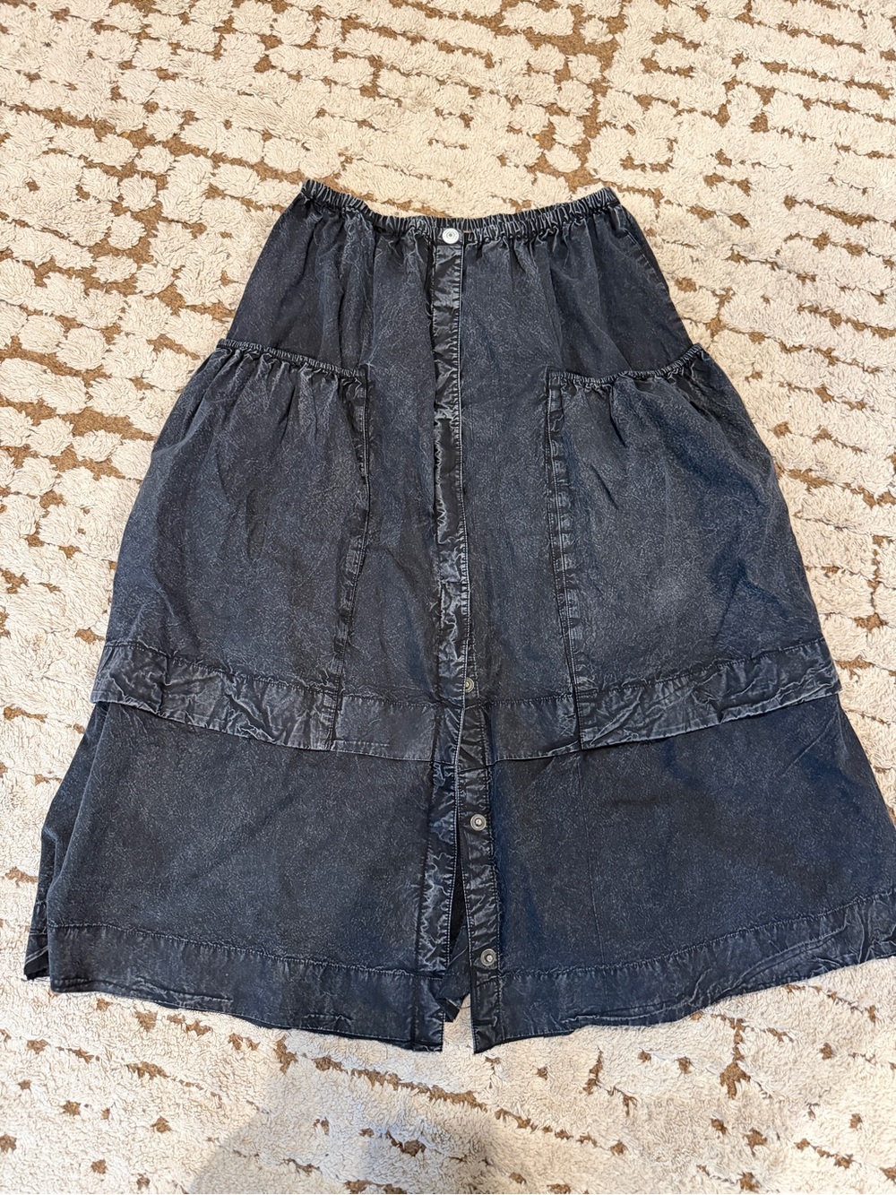 FP Eloise Button-Front Cargo Skirt